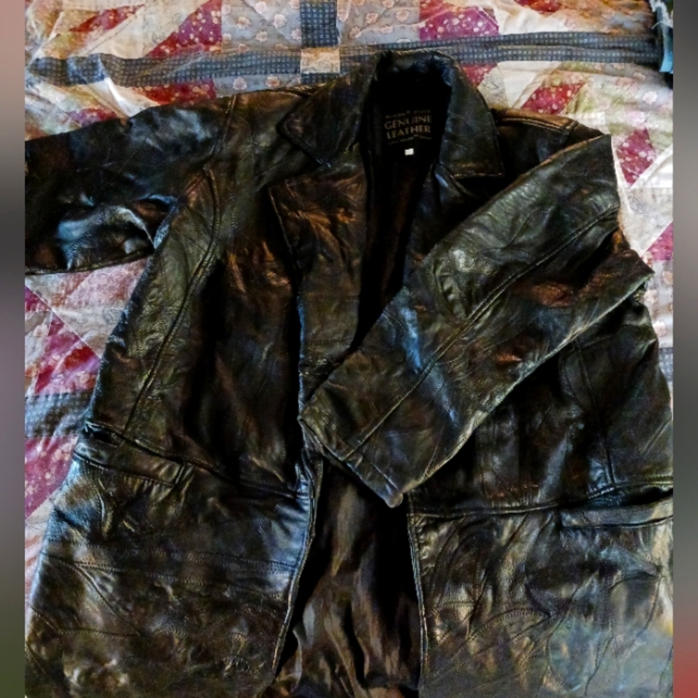 Maxam  learher coat